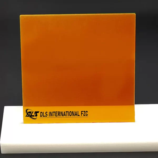 Orange Transparent Sheet